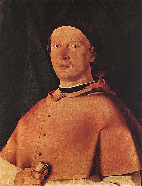 Lorenzo Lotto Bishop Bernardo de Rossi